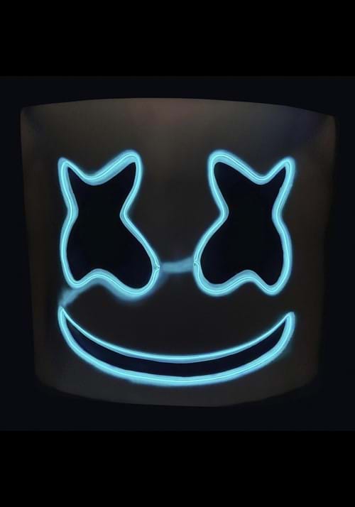 DJ Marshmello Light Up Mask for Adults - US 9727