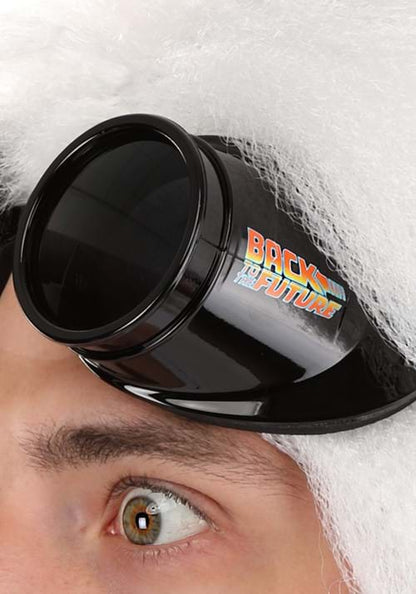 Back to the Future Doc Brown Costume Black Goggles - US 3184