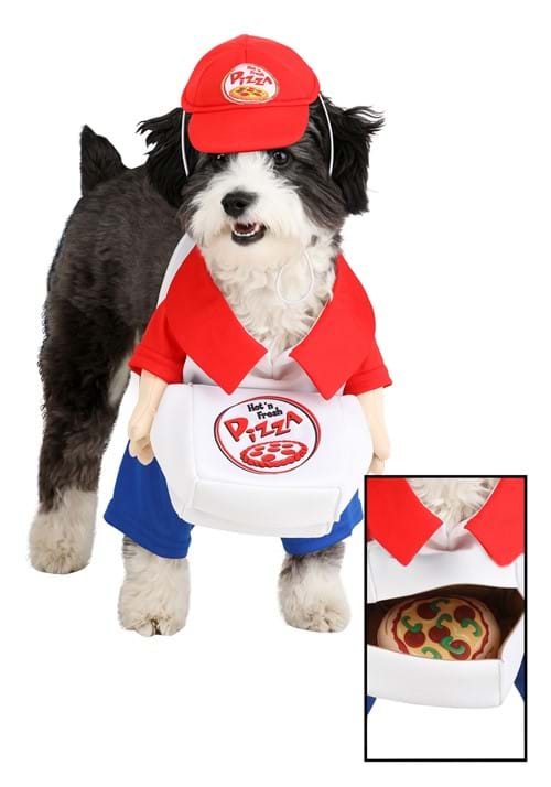 Pizza Delivery Costume for Dogs - US 5970
