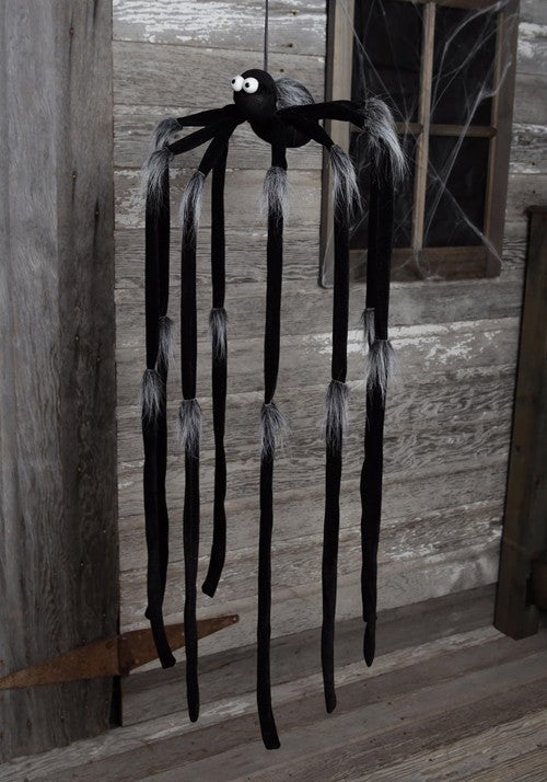 3.6FT Hanging Long Leg Spider Halloween Decoration - US 9881