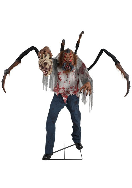 7FT Dr. Fangor Spider Guy Animatronic Decoration - US 9187