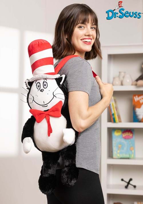 Dr. Seuss Cat in the Hat Plush Backpack - US 7246