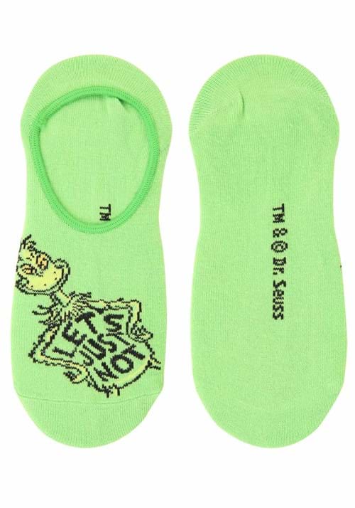 Dr. Seuss Grinch 6-Pack No-Show Socks - US 3227
