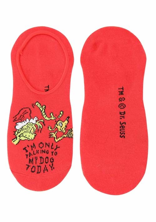 Dr. Seuss Grinch 6-Pack No-Show Socks - US 3227