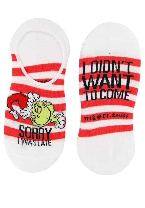 Dr. Seuss Grinch 6-Pack No-Show Socks - US 3227