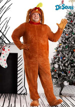 Plus Size Dr. Seuss The Grinch Max Adult Costume - US 5777