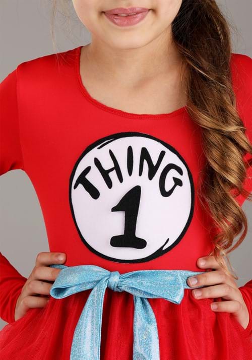 Dr. Seuss Thing 1 & 2 Costume for Girls - US 4257