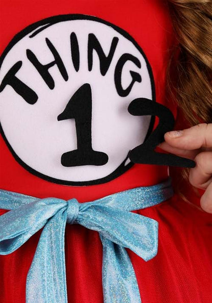 Dr. Seuss Thing 1 & 2 Costume for Girls - US 4257
