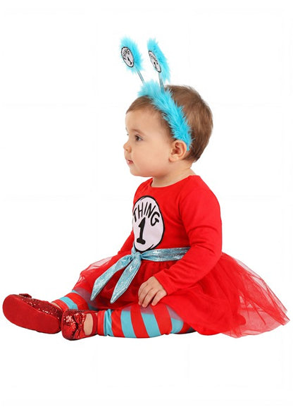 Girl's Dr. Seuss Thing 1 & 2 Infant Costume - US 4901