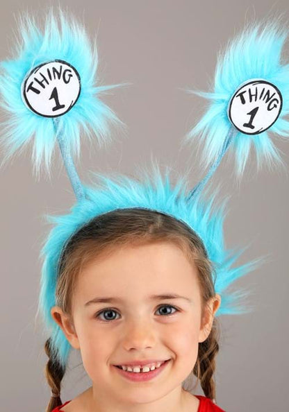 Dr. Seuss Thing 1 & 2 Girls Costume for Toddlers - US 3650
