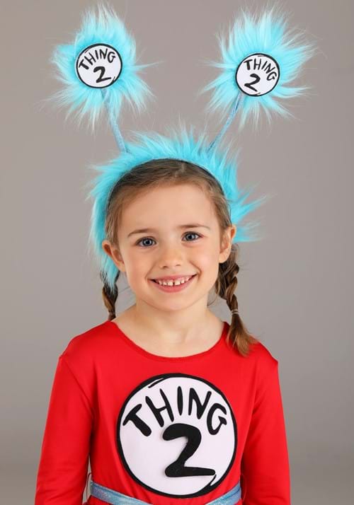 Dr. Seuss Thing 1 & 2 Girls Costume for Toddlers - US 3650