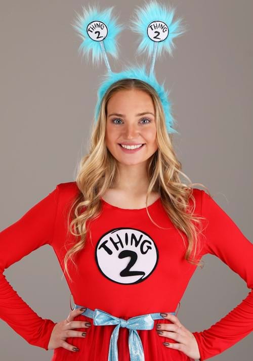 Women's Dr. Seuss Thing 1 & 2 Costume Dress - US 8790