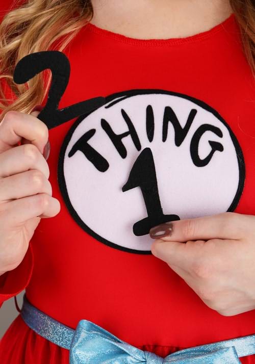 Women's Dr. Seuss Thing 1 & 2 Costume Dress - US 8790