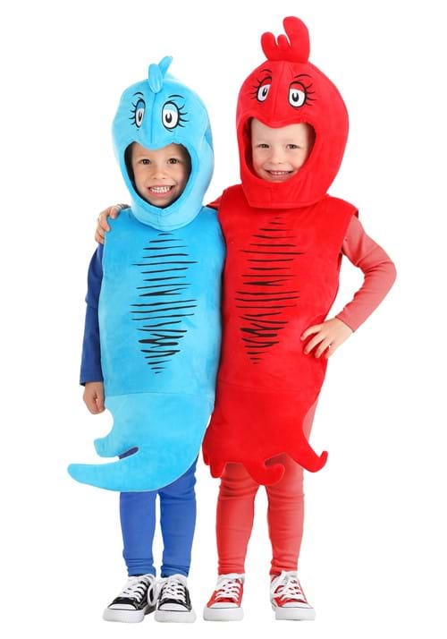 Dr. Seuss Blue Fish Toddler Costume - US 8303