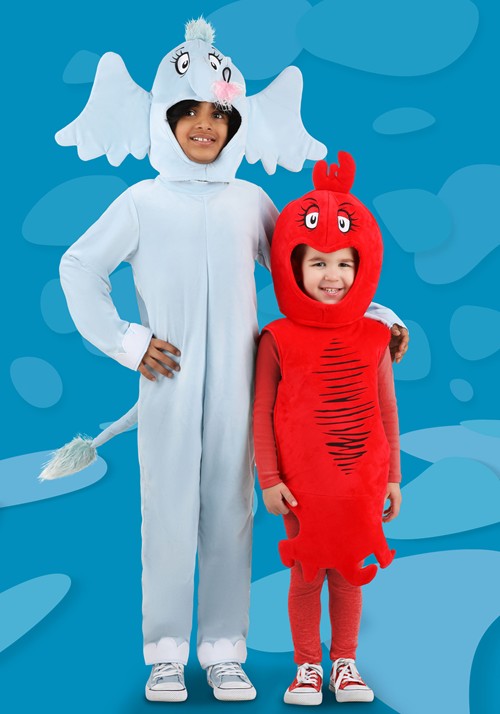 Dr. Seuss Red Fish Costume for Toddlers - US 4113