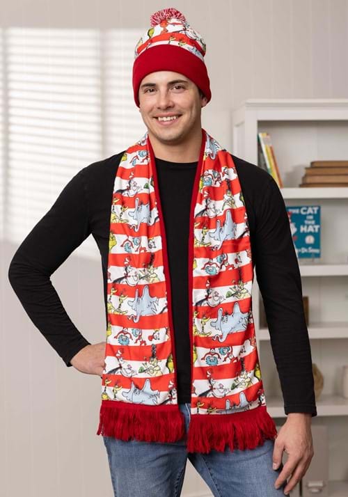 Dr. Seuss Winter Hat and Scarf Set - US 5687