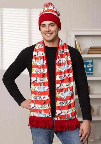 Dr. Seuss Winter Hat and Scarf Set - US 5687
