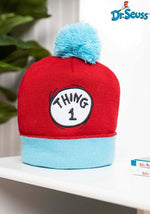 Dr. Seuss Thing 1 Pom Pom Beanie - US 5108
