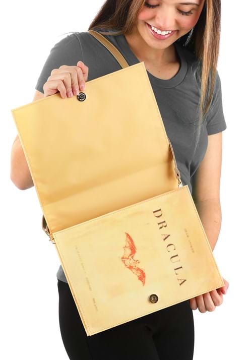 Dracula Book Shaped Bag - US 6810