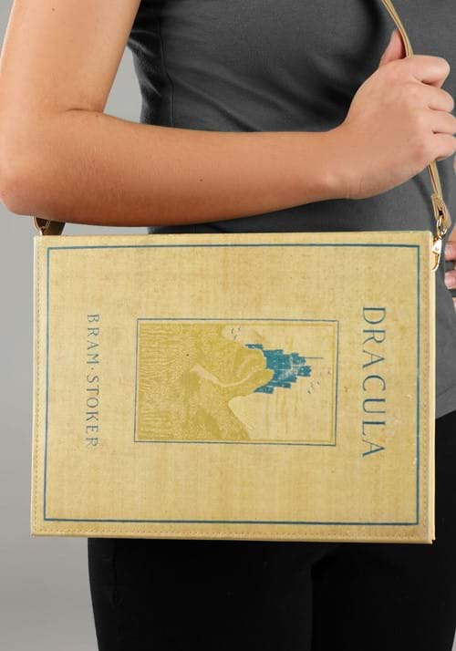 Dracula Book Shaped Bag - US 6810