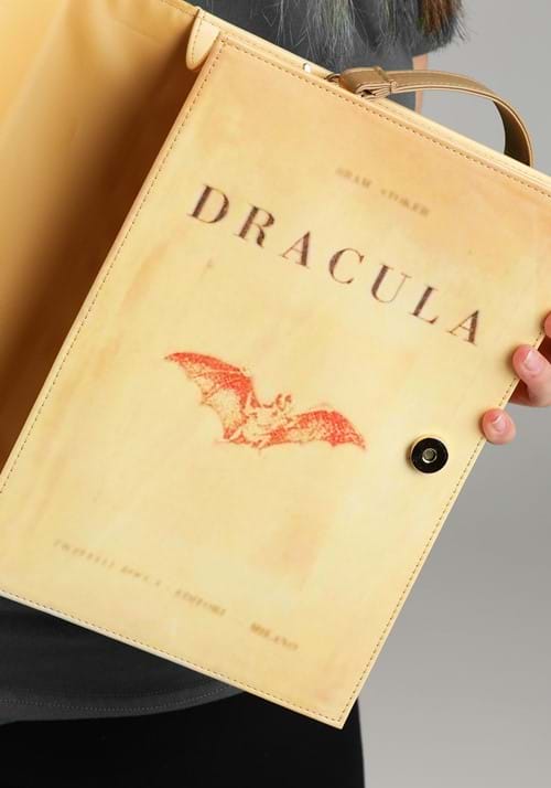 Dracula Book Shaped Bag - US 6810
