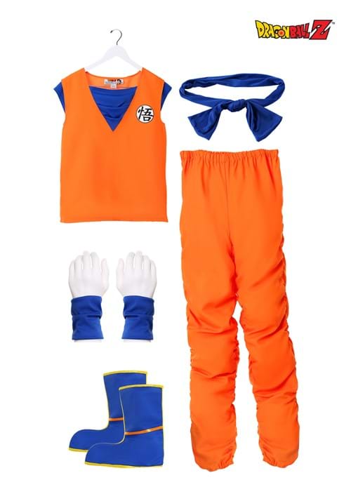 Men's Plus Size Dragon Ball Z Goku Costume - US 8825