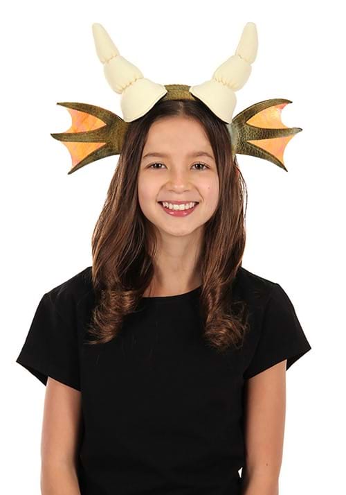 Dragon Horns Green Costume Headband - US 2730