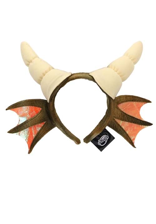 Dragon Horns Green Costume Headband - US 2730