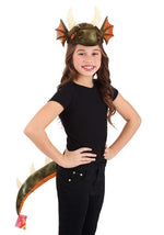 Dragon Soft Headband & Tail Costume Accessory Kit - US 9488