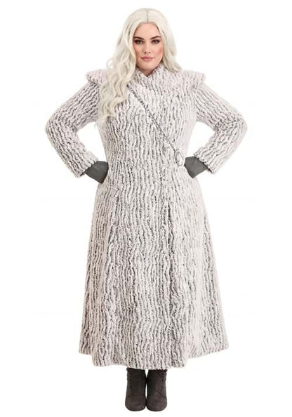 Plus Size Winter Dragon Queen Women's Costume - US 3839