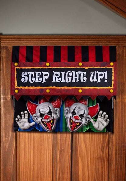 Drop Down Clowns – Door Hanging Animatronic Decoration by Brick Thunder - US 3582