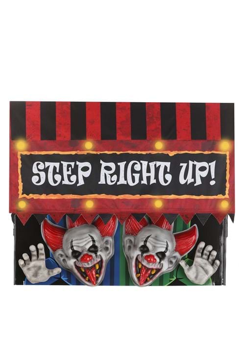 Drop Down Clowns – Door Hanging Animatronic Decoration by Brick Thunder - US 3582
