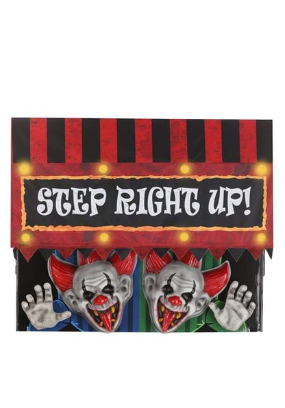 Drop Down Clowns – Door Hanging Animatronic Decoration by Brick Thunder - US 3582