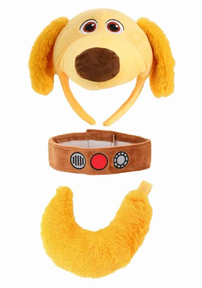 Disney and Pixar Up Dug Face Headband, Collar & Tail Costume Kit - US 5678