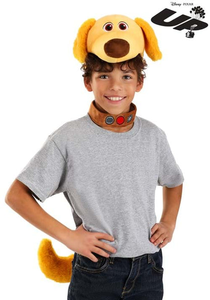 Disney and Pixar Up Dug Face Headband, Collar & Tail Costume Kit - US 5678