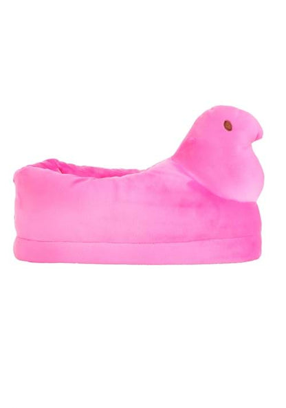 Easter Pink Peeps Adult Slippers - US 5303