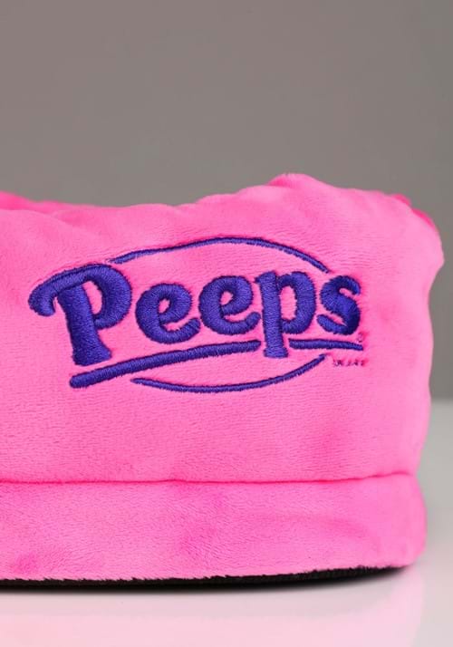 Easter Pink Peeps Adult Slippers - US 5303