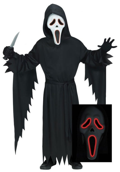E.L Ghost Face Costume for Adults - US 6455