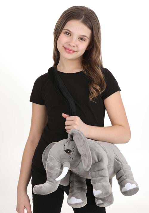 Plush Elephant Costume Companion - US 9070