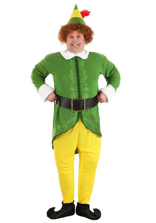 Plus Size Buddy the Elf Costume for Men - US 6016