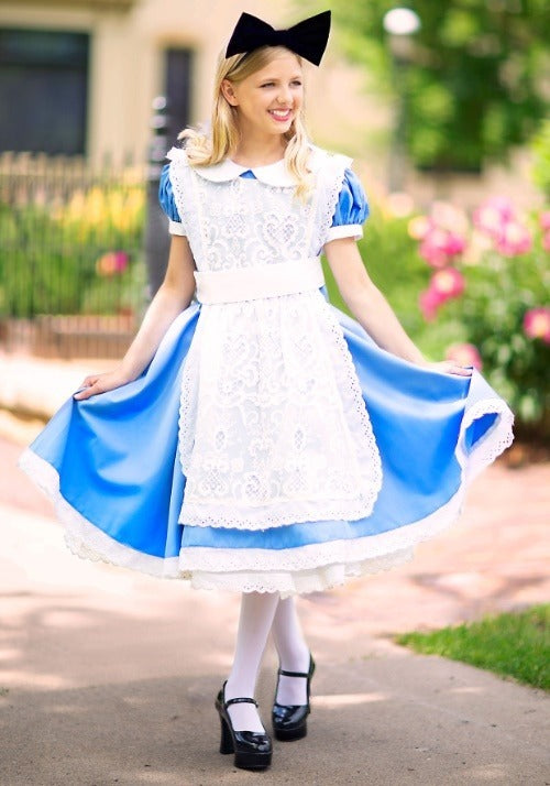 Elite Alice Girls Costume - US 2796