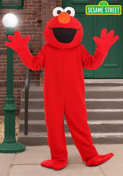 Adult Sesame Street Elmo Mascot Costume - US 7200