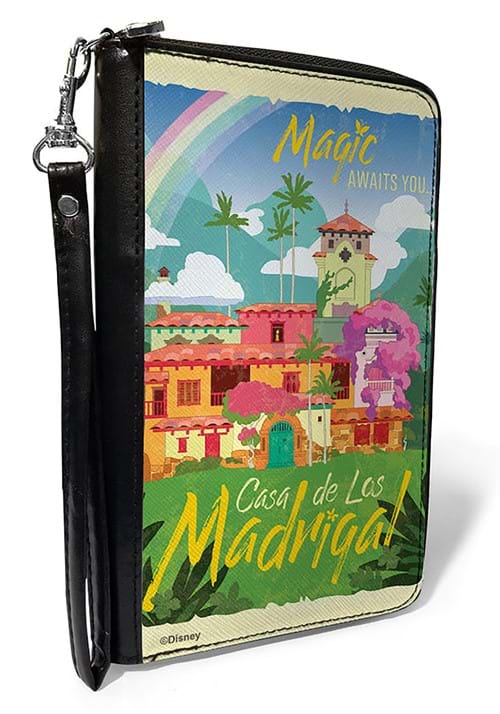 Encanto Magic Awaits You Casa de las Madrigal Zip Around Wallet for Women - US 1839