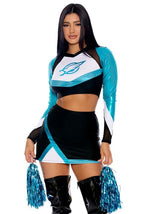 Sexy Euphoric Cheerleader TV Character Costume - US 5458