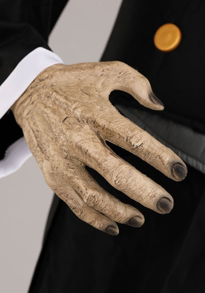 5.6FT Animatronic Evil Greeter Butler Halloween Decoration - US 6074