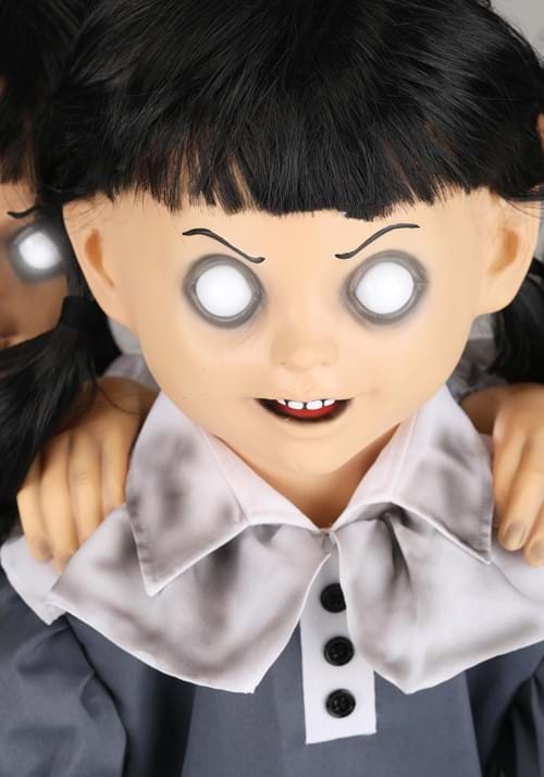4FT Evil Triplets Animatronic Halloween Decoration - US 1258