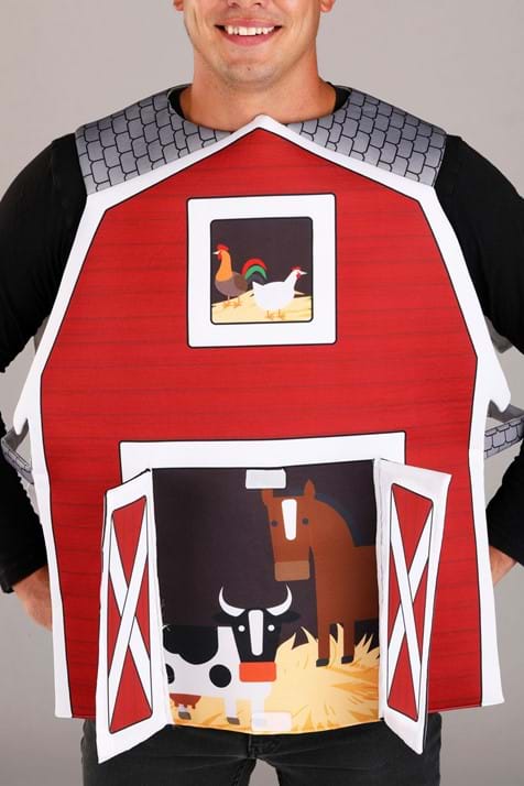 Big Red Barn Adult Costume - US 5078