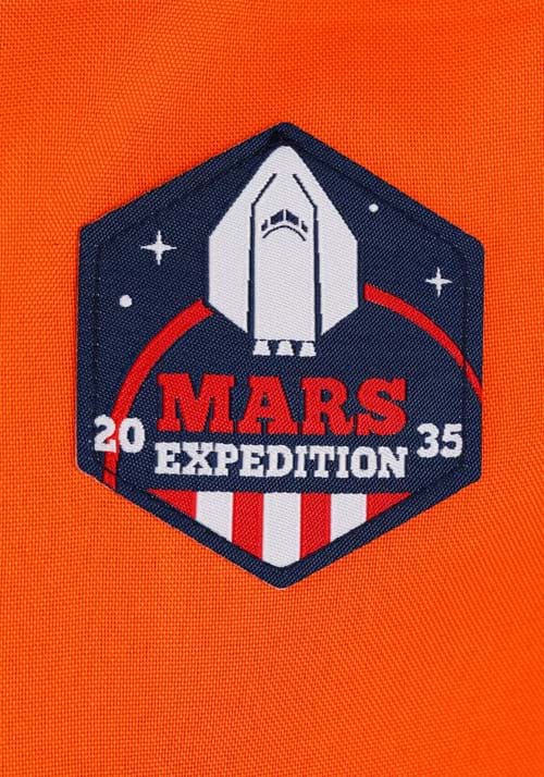 Orange Astronaut Adult Costume - US 9534