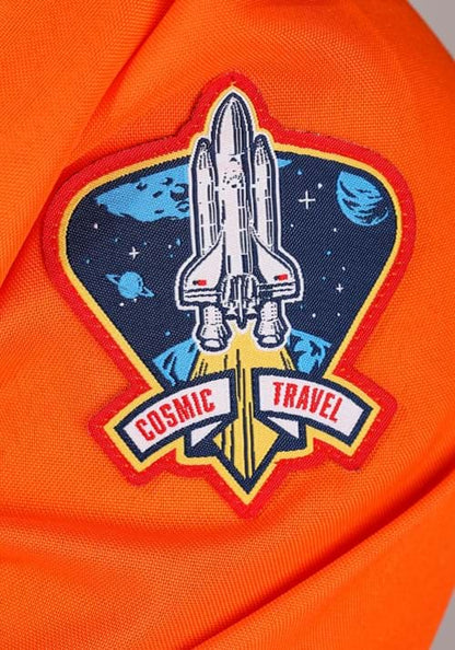 Orange Astronaut Adult Costume - US 9534