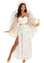 Women's Premium Angel Costume - US 0204